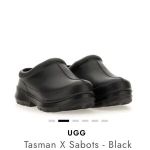 UGG Black Tasman X Sabots